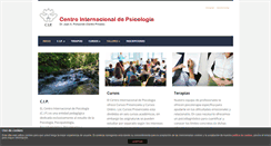Desktop Screenshot of centrointernacionaldepsicologia.com